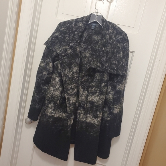 Paraphrase Wool Blend Cardigan Coat size Medium - Picture 9 of 11